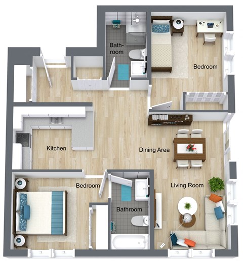 16851 South Harlem Avenue 1-2 Beds Apartment for Rent - Photo Gallery 25